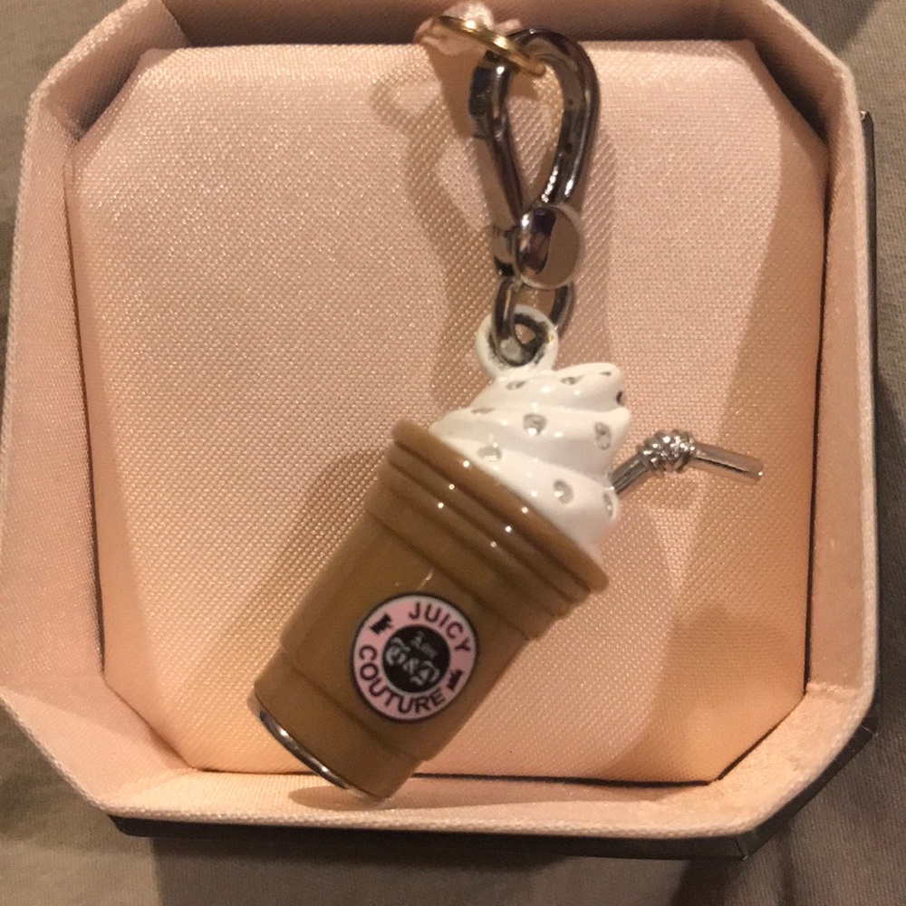 Juicy Couture ICE COFFEE FRAPPE Drink Charm!☕️😍❄️